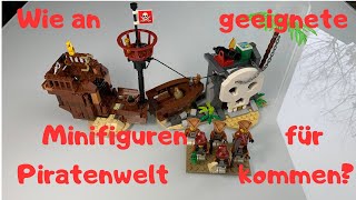 Lego Minifiguren selbst zusammenstellen mit dem was der Store hergibt plus wie baut man ein Wrack [upl. by Lahcsap327]