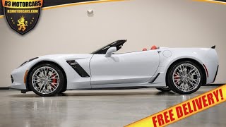 2019 CORVETTE Z06 2LZ CONVERTIBLE 1 OF 28 CERAMIC MATRIX GRAY 2 TONE SEATS FOR SALE R3MOTORCARSCOM [upl. by Motteo189]