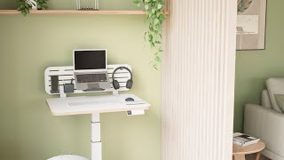 Leitz Ergo Small Electric Sit Standing Desks  Product video  EN [upl. by Brant]