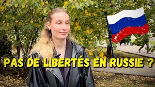 Les Russes se sententils libres en Russie [upl. by Ramedlaw]