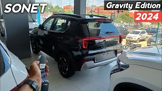 Kia Sonet Gravity Edition 2024 Explained Features  Comparison  Price  Interior I Exterior [upl. by Ecilahs753]