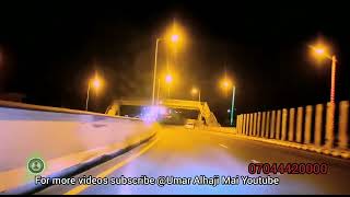 Night view of Maiduguri The Capital CityWe show you all about Borno Stateis Custom flyover [upl. by Donetta]