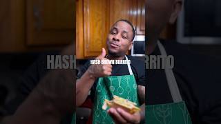 Jamaican Chef Tries Hash Brown Burrito [upl. by Erlewine237]