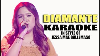 DIAMANTE KARAOKE IN STYLE OF JESSA MAE GALLEMASO CONTEST PIECE TANGHALAN NG KAMPEON [upl. by Avlem]