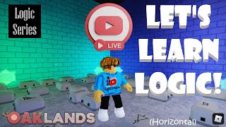 Horizontal RobloxDaLibs LiveOAKLANDS OAKLANDS Lets Learn Logic Horizontal [upl. by Alolomo]