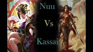 Nuu Alluring Desire VS Kassai of the Golden Sand FABTCG UK Nationals practice [upl. by Jon792]