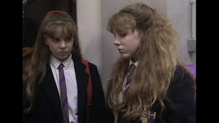 Grange Hill  Natalie and Natasha Stevens [upl. by Newsom962]