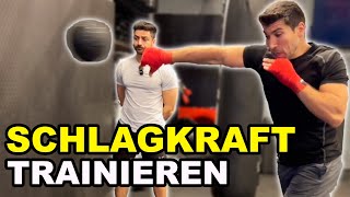 Schlagkraft trainieren 🥊 So trainierst du deine KNOCKOUT Power 7 Übungen [upl. by Orelee]