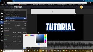 INTRO TUTORIAL  HOW TO MAKE A PROFESSIONAL LOOKING 2D INTRO IN PANZOID [upl. by Hannah614]