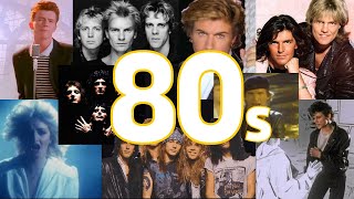 🎵 Las CANCIONES MAS ESCUCHADAS de los 80s con sus NOMBRES 🎵 [upl. by Nibor]