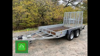 INDESPENSION AD2800 PLANT TRAILER 2021 MODEL SOLD BY wwwcatlowdycarriagescom [upl. by Richman]