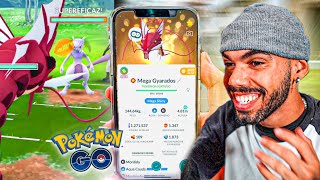 MEGA GYARADOS DESTRUIU O MEWTWO  POKÉMON GO  Cris [upl. by Dearman]