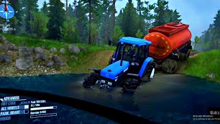 New Holland Tractor Mud Runner Game [upl. by Wilber354]