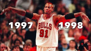 Dennis Rodman Highlights 199798 Regular Season [upl. by Valry496]