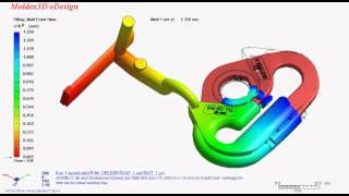 Moldex3D Multicomponent molding simulation of the seat belt buckle [upl. by Lrigybab]