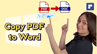 How to Copy PDF to Word without Losing Formatting [upl. by Holden]