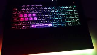 Asus ROG strix G16 Keyboard RGB Colors Armoury Crate software [upl. by Silvano]