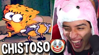 Chistoso ME REÍ 🤡 reacciones kgadas xd  Lechu [upl. by Fesuoy]