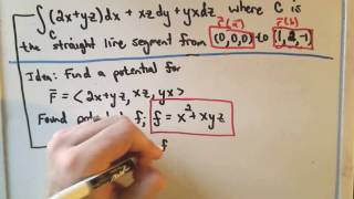 The Fundamental Theorem for Line Integrals [upl. by Melak]