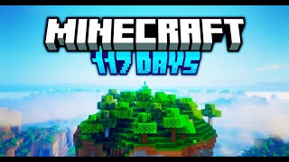 Surviving 117 Days In Amplified Minecraft [upl. by Strohl]