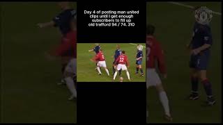 Ronaldos first goal for Man United Man united video [upl. by Atnuahc]