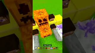 Minecraft Spawing Calcite Golem And 😨 Gold Golem Insane shorts minecraft [upl. by Aplihs]