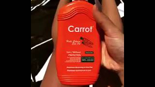 How to use  Carrot oil [upl. by Krenn]