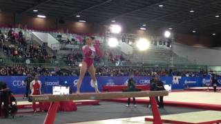 Catalina Ponor  Balance Beam  2016 Mexican Open [upl. by Collins]