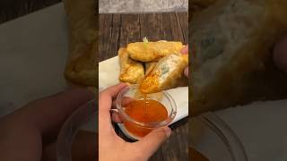 Crab Rangoon Egg Rolls chefleo95 [upl. by Idnahc27]