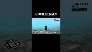 gta san andreas cj on jetpack cheat code  ROCKETMAN [upl. by Divadnoj]