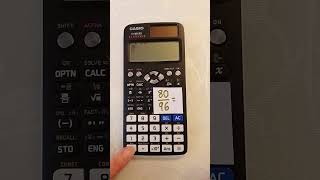 GCSE  Cancel Down a Fraction Using your calculator Shockingly easy [upl. by Sikleb]