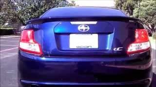 scion tc 2013 part 2 Spoiler install [upl. by Alebasi349]