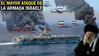 Contraataque mortal de Israel La marina israelí voló mayor buque de guerra iraní en puerto libanés [upl. by Glory]