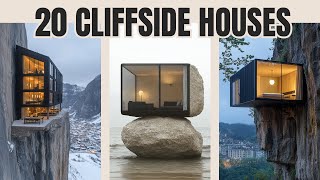 Season 3 20 Stunning Cliffside Houses in the Mountains  Breathtaking Views amp Hidden Gems [upl. by Dlarej]