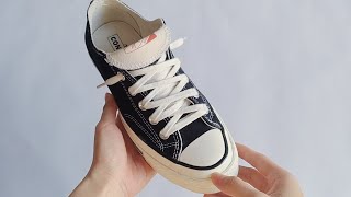 How to lace Converse  Cool Way [upl. by Edd406]