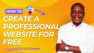 Create a Professional Website for FREE with Google sites [upl. by Nefen]