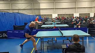 2024 NSW veterans div 2 Ross Lettau vs Clement Siu set 5 [upl. by Ahsiryt]