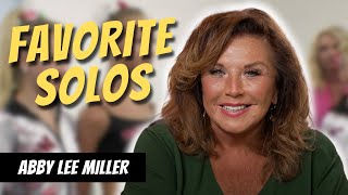 My Favorite SOLOS From DANCE MOMS l Abby Lee Miller [upl. by Eniamerej]