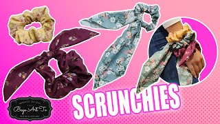 Haz tus propios Coleteros SCRUNCHIES para tu cabello de forma FÁCIL by Bego Art [upl. by Aikas36]