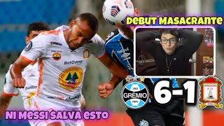 REACCIÓN de un HINCHA GREMIO 6 vs 1 AYACUCHO FC  GREMIO APLASTA A AYACUCHO  DEBUT PARA OLVIDAR [upl. by Adelina]