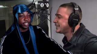 K Koke  Fire in the Booth American Reaction [upl. by Akilam]