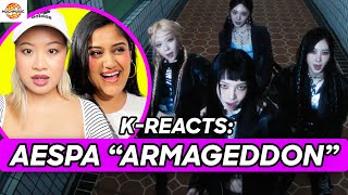 AESPA “armageddon” MV REACTION THEY ARENT REAL MUCHMUSIC [upl. by Henke]