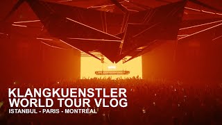 World Tour Vlog 4  Klangkuenstler x Unreal  Istanbul Paris Montréal [upl. by Bamby]