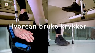 Hvordan bruke krykker [upl. by Horst]