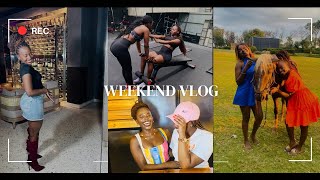 VLOGTOBER  Workout Date night Lunch date Staycation Picnic etc  Owando daily [upl. by Mastic]