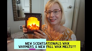 🔥🔥🔥MY NEW SCENTSATIONALS WAX MELT WARMERS amp A FEW NEW FALL SCENTSATIONALS WAX MELTS🔥🔥🔥 [upl. by Kuebbing]