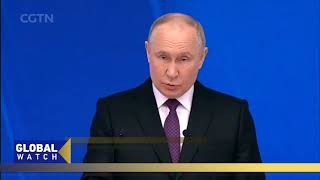 Russian President Vladimir Putin warn NATO against sending troops to Ukraine [upl. by Cohlette]