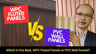 WPC Fluted Panels or PVC Wall Panels  PVC Panels Vs WPC Panels [upl. by Einattirb]