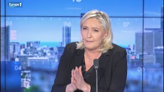 Marine Le Pen sur lislamisme à Roubaix  quotIl faut éradiquer l’idéologie islamistequot [upl. by Tearle]