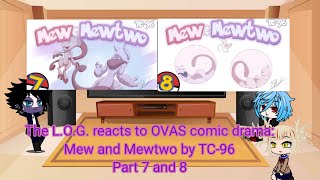 The LOV reacts to OVAS comic drama Mew and Mewtwo by TC96 part 7 and 8 [upl. by Acnayb61]